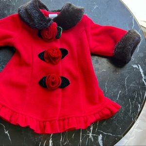 “Starting Out” Baby Pea Coat, 3 Months